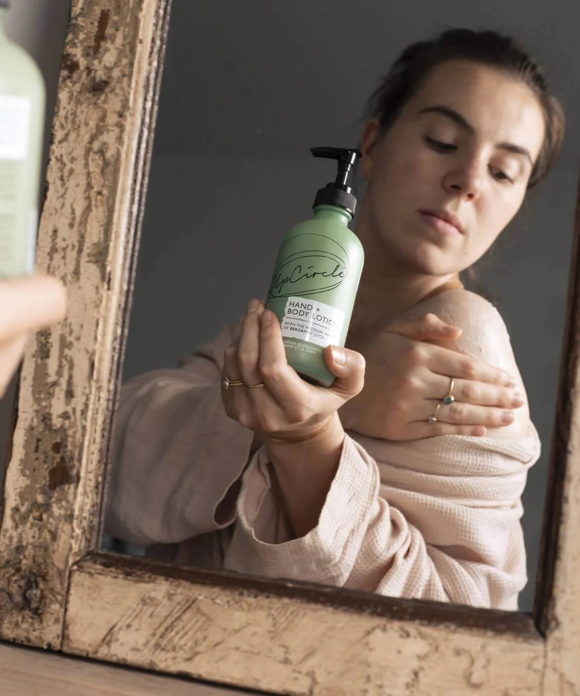 UpCircle Hand and Body Lotion nourishes and moisturises skin while releasing a lightweight fragrance.
