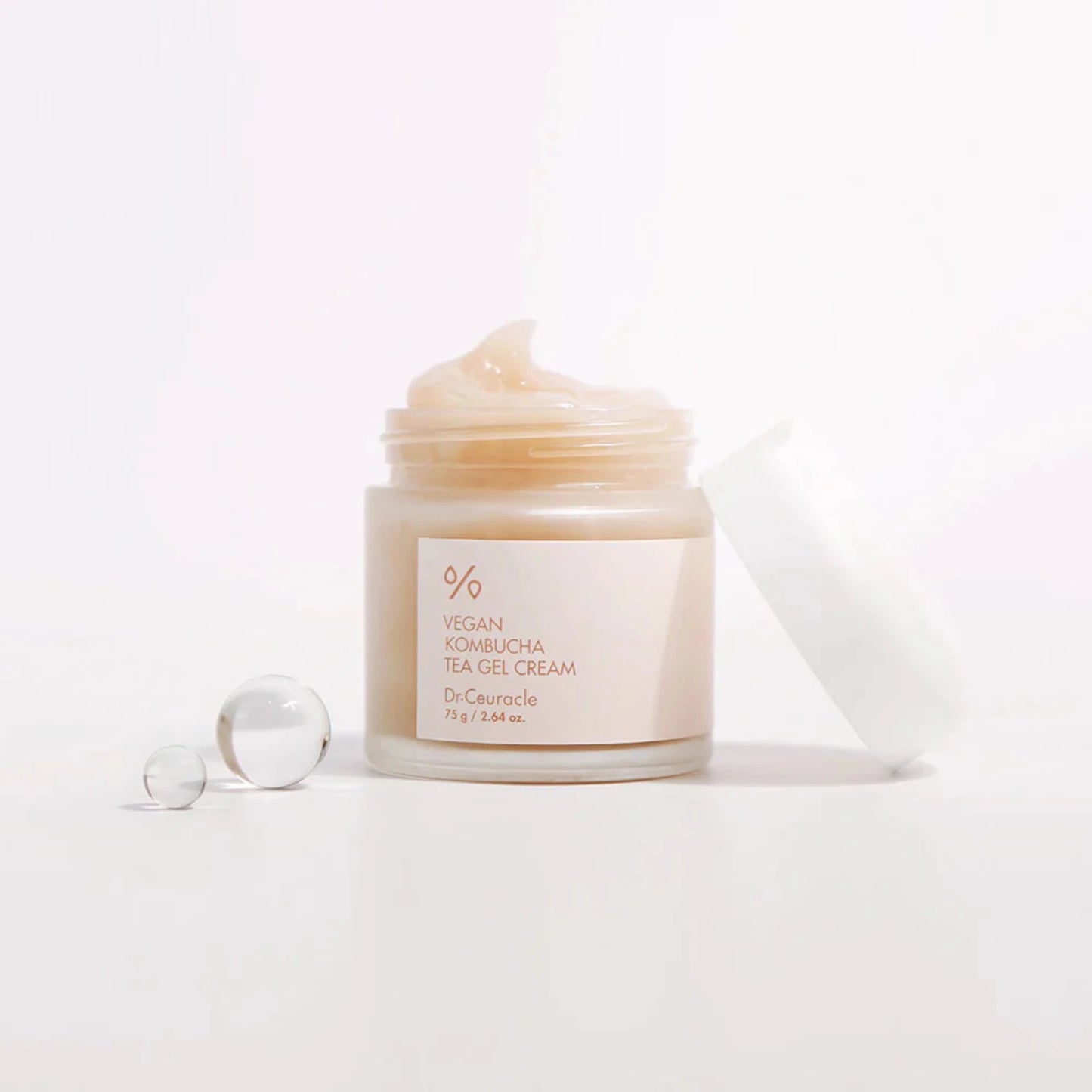 Dr. Ceuracle Vegan Kombucha Tea Gel Cream It’s great for combination to oily types too as the botanical formula balances oil and water for a clearer complexion over time.