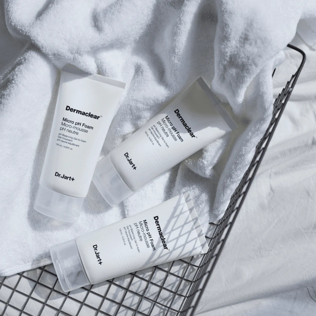 Dr.Jart+ Dermaclear Micro pH Foam is a gentle cleanser with coconut