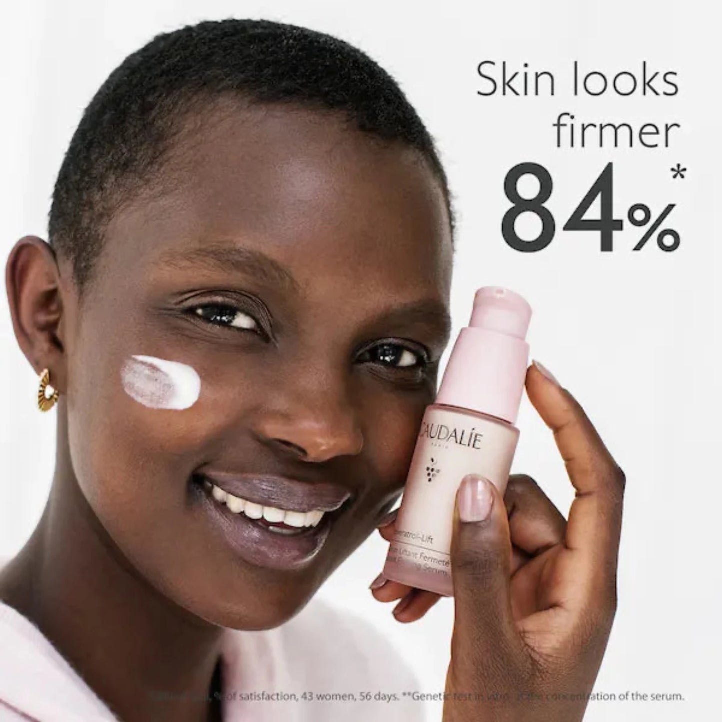 Caudalie Resveratrol Lift Instant Firming Serum for firm skin.