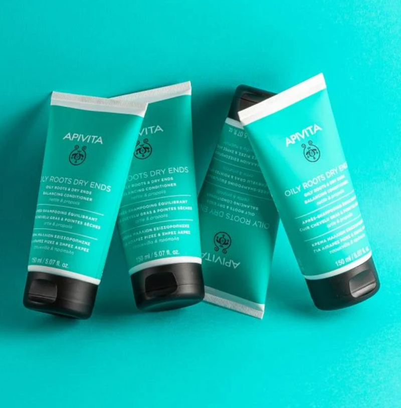 Apivita Oily Roots Dry Ends Hair Conditioner