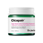 Dr.Jart+ Cipapair™ Tiger Grass Colour Correcting Treatment to balance and reduce redness and blemishes, and skin appears even-toned.
