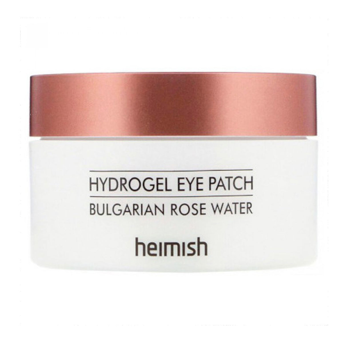 Heimish Bulgarian Rose Water Hydrogel Eye Patch is rich in Bulgarian Rose Water, delivering hydration and nourishment.