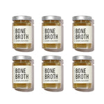 Atelier Nubio Bone Broth Chicken & Turmeric pack of six 275ml jars with UK labels