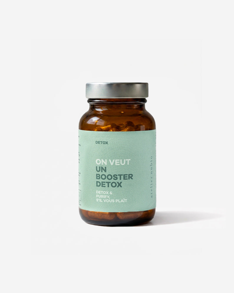 Atelier Nubio Purify My Body, S'il Vous Plait jar of 60 capsules