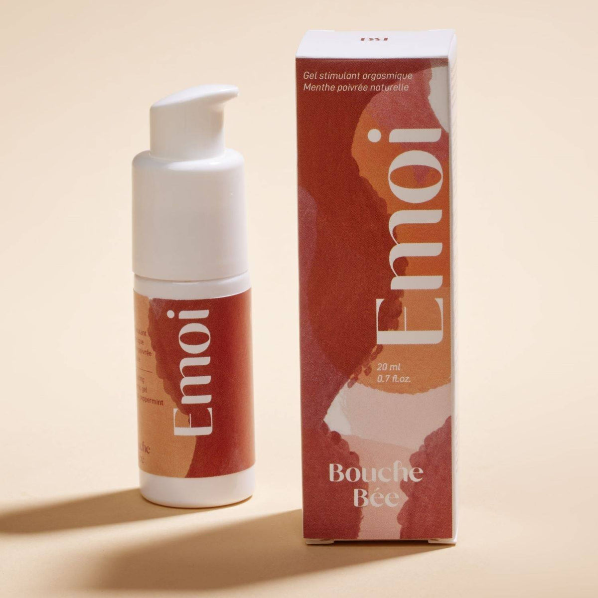 Bouche Bée Emoi clitoral stimulating gel bottle and box