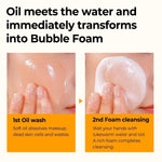 Some By Mi Propolis B5 cleanser has an oil to foam formula, when oil meets water it immediately transforms into foam. Double cleanse your skin with one product. 
