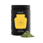WelleCo The Super Elixir Lemon and Ginger 300g black jar packshot