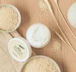 SKINFOOD Rice Mask Wash Off is suitable for all skin types, offering a soft and mochi-like texture that adheres to the skin for a gentle massage.