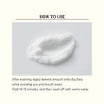 SKINFOOD Rice Mask Wash Off, how to use: After washing your face, apply the desired amount on your skin while avoiding eye and mouth area. Wait for 10-15 minutes and wash off with warm water. You will feel your skin clean and super hydrated. 