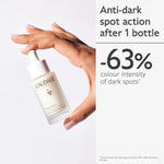 Caudalie Vinoperfect Serum shows 63% reduction of dark spots after using one bottle. 